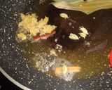A picture of step 2 of Basanti pulao.