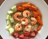 Foto del paso 4 de la receta: Camarones con quinoa 🍤🤩