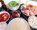A picture of step 1 of Valencian Paella (Castellón/Sierra Espadán).