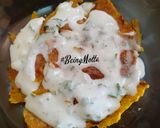 A picture of step 4 of Multigrain Chila Chaat.