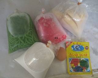 Cendol Puding - Step 1