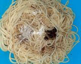 Foto langkah ke 5 dari resep Spaghetti Goreng Bumbu Oriental Enak Simple.