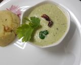 A picture of step 3 of Coconut chutney mumbai anna style.