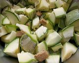 Une image de l'étape 3 de COURGETTES/KNACKIS AU COOK EXPERT.