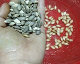 A picture of step 1 of Pumpkin seeds kofta Malaikari.