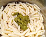 Pesztós tonhalas penne🌿 recept fázis 3 fotója