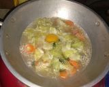 Foto langkah ke 4 dari resep Mie Tek Tek Sayur Ceker.