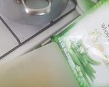 A picture of step 1 of Lemony Okra served with sea bass and ugali(maizemeal).