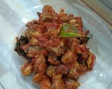 Foto langkah ke 4 dari resep Oseng Ati Ampela Mercon.