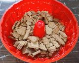 عکس مرحله 2 از دستور دسر طالبی و بیسکویت