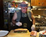 Foto del paso 5 de la receta: Sándwich de churrasco con palta y tocino