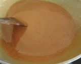 A picture of step 5 of Mungfali ki chikki.
