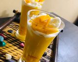 A picture of step 3 of Alphonso mango Mastani.