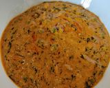A picture of step 23 of Methi Matar Malai.