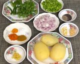 A picture of step 1 of Potato Masala For Dosa.