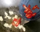 Foto langkah ke 4 dari resep Cah Sawi Toge dan tahu.