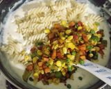 अल्फ्रेडो पास्ता (alfredo pasta recipe in Hindi) रेसिपी चरण 4 फोटो