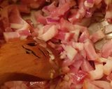 Tejszínes, bacon-ös tortelloni recept fázis 2 fotója