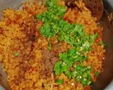 A picture of step 9 of Highway Dhaba style fried Mong Dal.