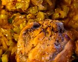Foto del paso 3 de la receta: “Muslos de pollo al vino blanco con crema de puerros”