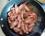 A picture of step 1 of Valentine's Day Risotto with Shrimp, Green Apple, and Shrimp Stock.
