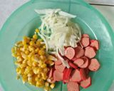 Foto langkah ke 4 dari resep Pizza teflon sederhana.