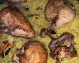صورة لخطوة 7 من وصفة مقلوبة 🍗🥔🍆🍅🍚