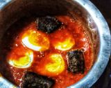 A picture of step 5 of Spaghetti Egg Curry.