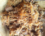 A picture of step 2 of Meat floss.