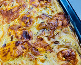 Foto del paso 8 de la receta: TORTA SALADA DE CEBOLLAS Y QUESOS 🧅🧀🥚🍶🧅🧀🥚🍶