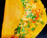 A picture of step 4 of Leftover Rice Cheela.