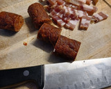 Krumpligombócleves füstölt húsokkal recept fázis 1 fotója
