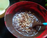 A picture of step 3 of Choco Almond walnut cake.