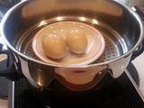 Home-made Itlog na maalat (chicken egg)
