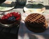 Homemade Belgian Strawberry Waffles-自製的比利時草莓鬆餅❤!!!食譜步驟10照片