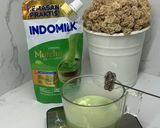 Foto langkah ke 3 dari resep Ice coconut matcha cloud.