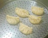 A picture of step 6 of Momos with Corn and Veggies stuffing.