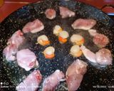 Foto del paso 1 de la receta: Arroz con conejo y vierias