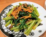 XO醬炒油菜的食譜步驟3照片
