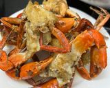 Hình bước làm 3 của món Cua biển rang me