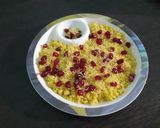 A picture of step 7 of Sev khamani.