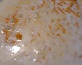 A picture of step 2 of Hominy and Cauliflower in a Cheesey Sauce.