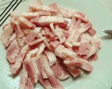 Foto del paso 2 de la receta Montadito de tortilla española con bacon