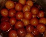 A picture of step 4 of Gulab Jamun.