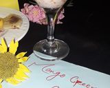 A picture of step 1 of Mango creamee with rich almonds.