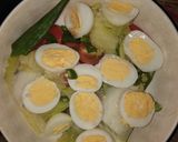 Hình bước làm 4 của món Salad trứng xì dầu
