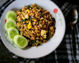 Foto langkah ke 4 dari resep Nasi Goreng Bayam.