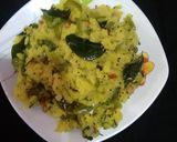 A picture of step 9 of Masala sooji.