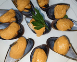 Foto del paso 8 de la receta: Mejillones con salsa de romesco