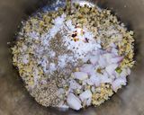 A picture of step 5 of Moong sprout and chana dal tikki.